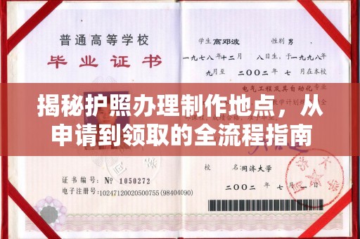 敖汉旗揭秘护照办理制作地点，从申请到领取的全流程指南